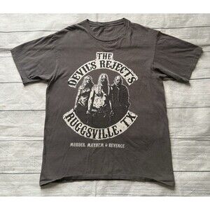 The Devil's Rejects Ruggsvile TX Horror Thriller T Shirt Size Large Cult Classic